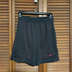 Nike Dri-Fit Girl’s Black and Pink Athletic Shorts